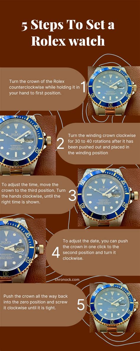 how to set Rolex